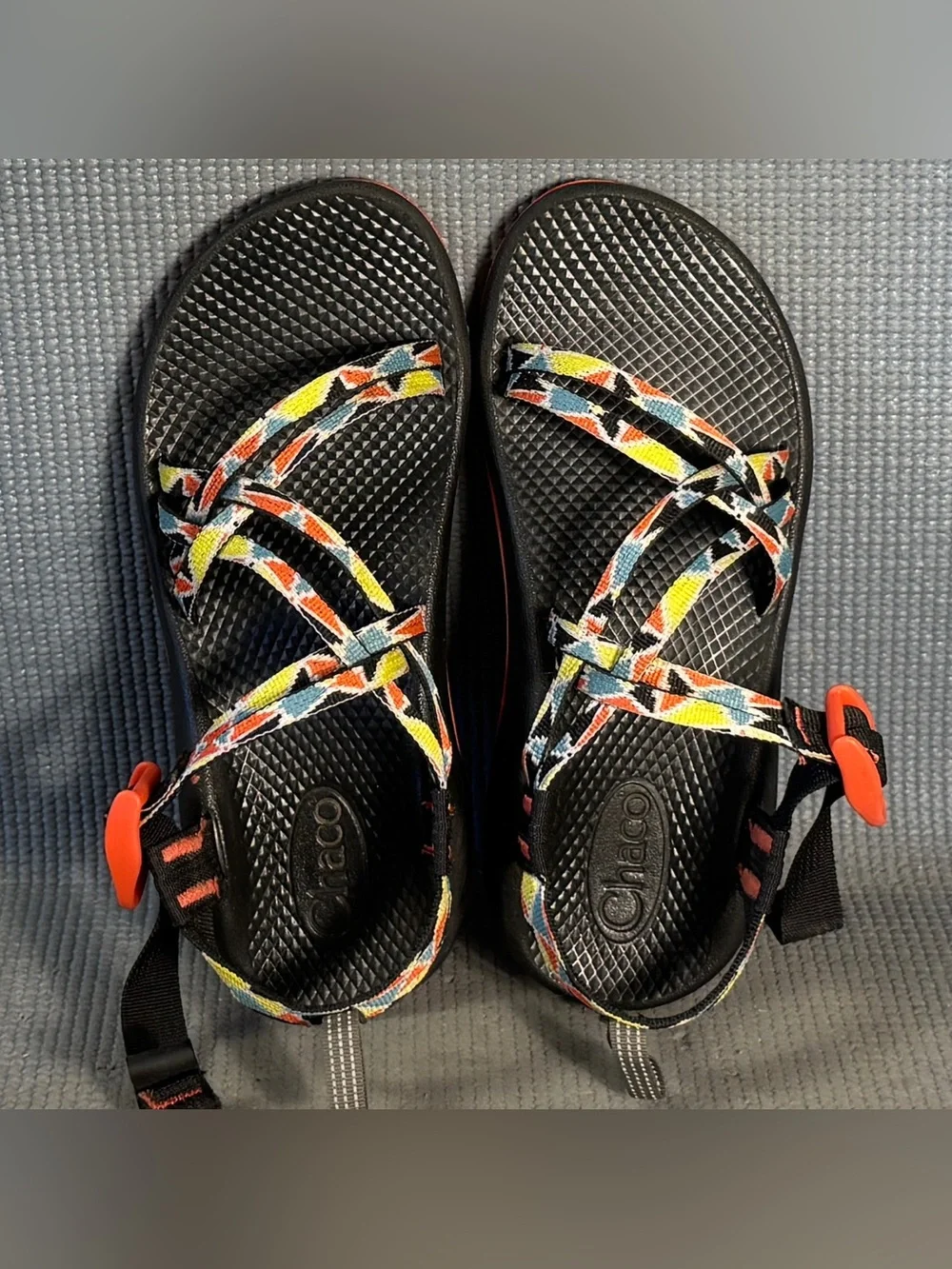 Chaco Kids' ZX/1 EcoTread Sandals Crust Multi Bog Kid Size 5